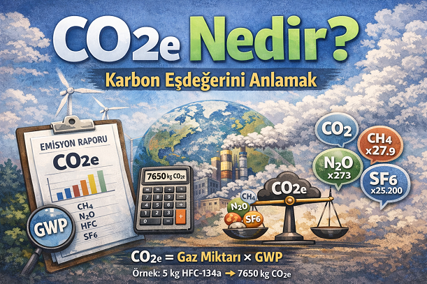 CO2e Nedir? Karbon Eşdeğerini Anlamak