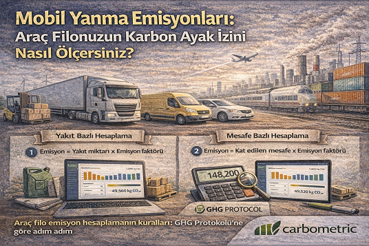 Mobil Yanma Emisyonlari: Arac Filonuzun Karbon Ayak Izini Nasil Olcersiniz?